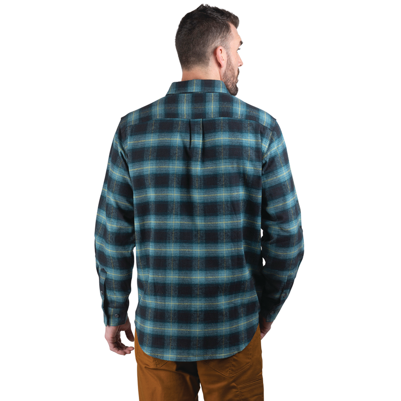 Wagu Heavyweight Brushed Flannel Work Shirt image number 4