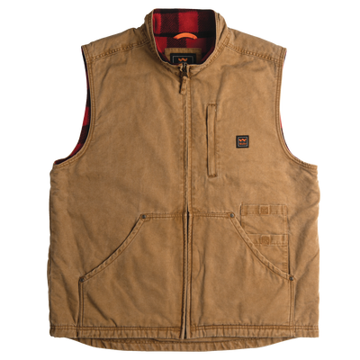 Pecos Worn-In Duck Work Vest