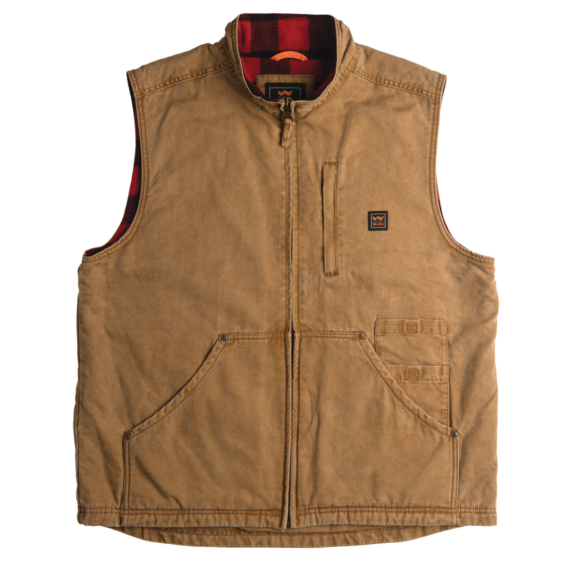 Pecos Worn-In Duck Work Vest image number 1