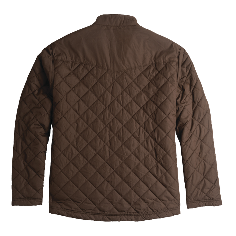 BROWNWOOD VINTAGE QUILTED WORK JACKET image number 1