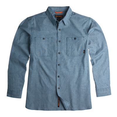 Leroy Mid-Weight Brushed Flannel Work Shirt
