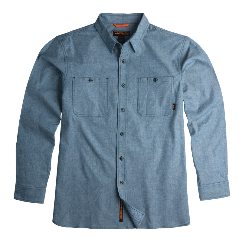 Leroy Mid-Weight Brushed Flannel Work Shirt image number 1