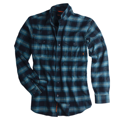 Wagu Heavyweight Brushed Flannel Work Shirt
