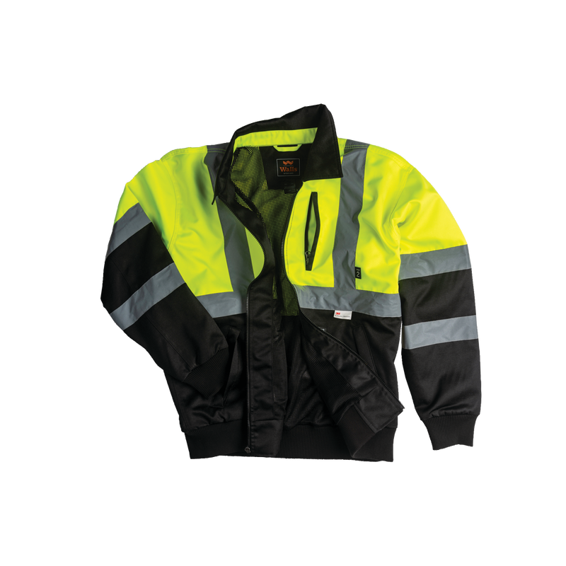 Hi-Vis II Mesh-Lined Safety Jacket Walls®