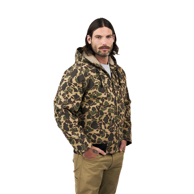 Mingus DWR Duck Hooded Bomber Work Jacket | Walls®