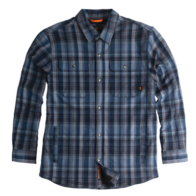 Lone Oak Sherpa-Lined Stretch Flannel Jac-Shirt