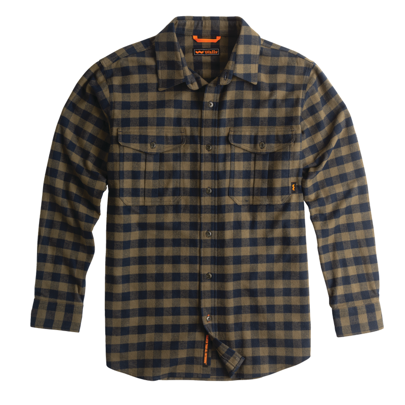 Wagu Heavyweight Brushed Flannel Work Shirt image number 2