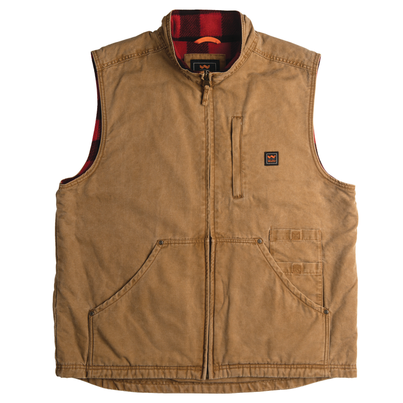 Pecos Worn-In Duck Work Vest image number 0