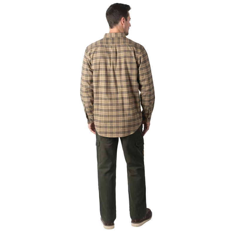 Wagu Heavyweight Brushed Flannel Work Shirt image number 3