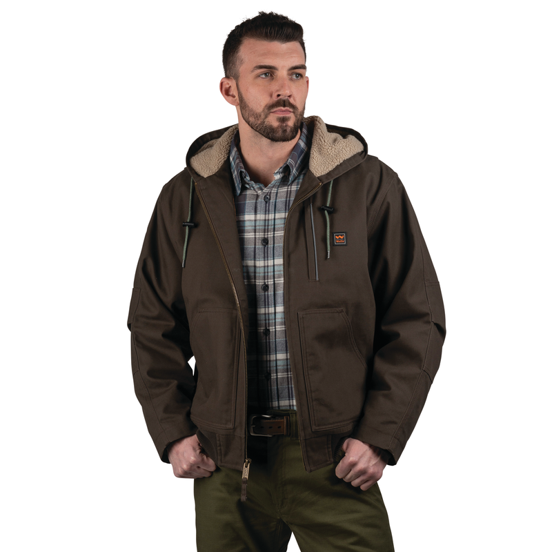 Insulated Duck Hooded Jacket - Mens