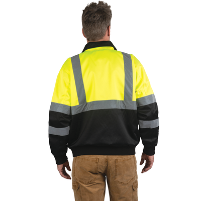 Hi-Vis ANSI II Mesh-Lined Safety Jacket