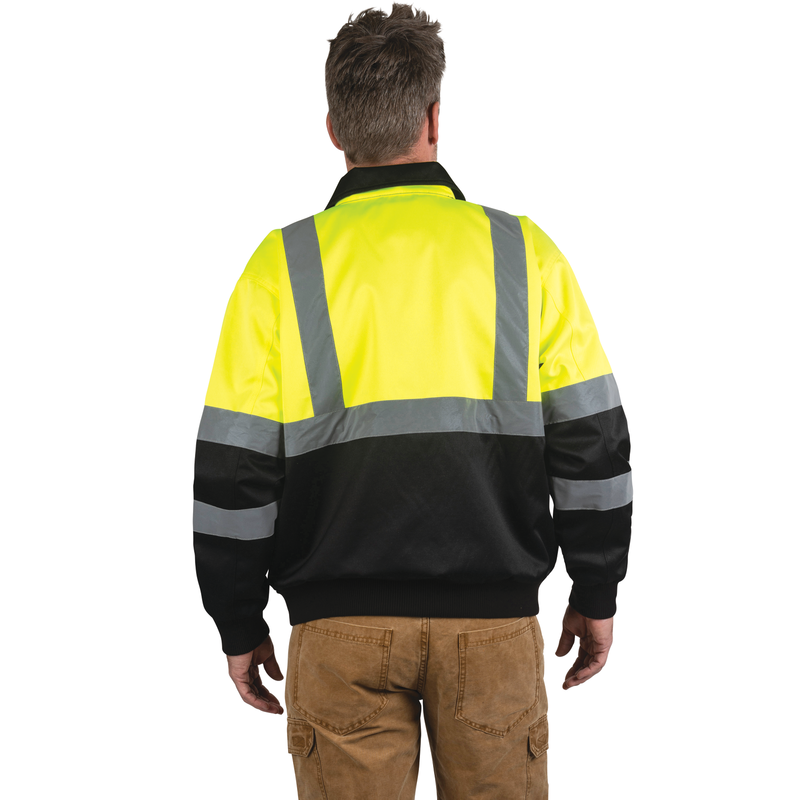 Hi-Vis ANSI II Mesh-Lined Safety Jacket image number 5