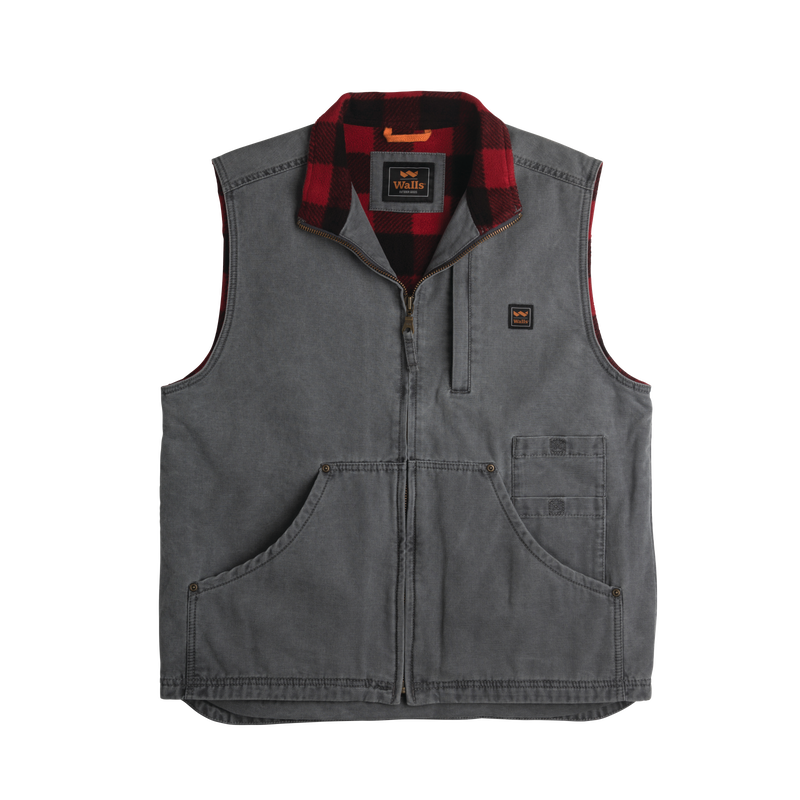 Pecos Worn-In Duck Work Vest image number 0