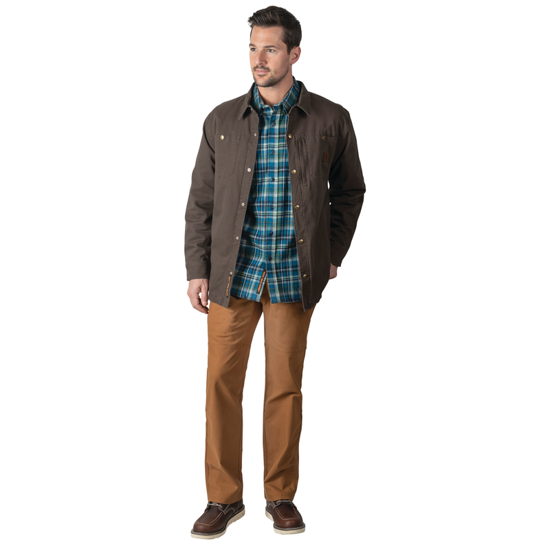 CANYON VINTAGE LITE STRETCH WORK JAC-SHIRT image number 5