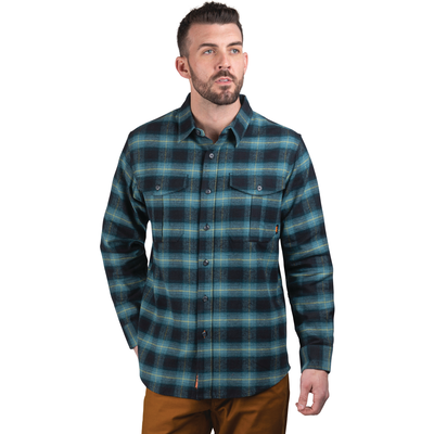 Wagu Heavyweight Brushed Flannel Work Shirt
