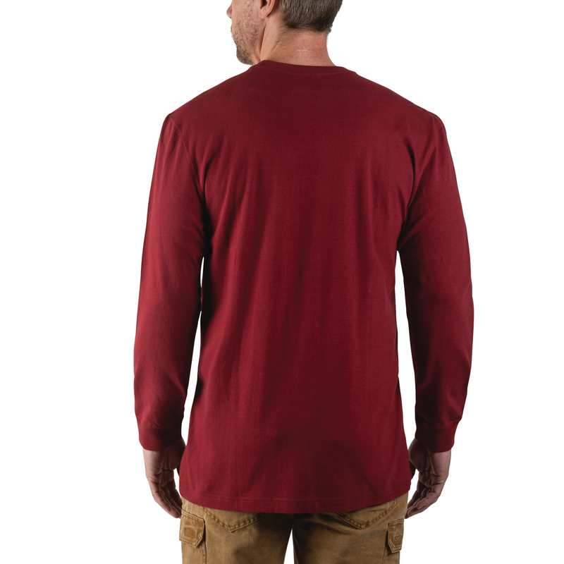 Grit2 Heavyweight Long-Sleeve Cotton Work T-Shirt image number 5