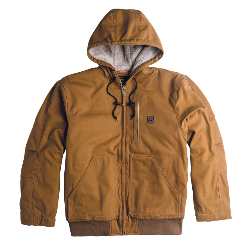 Mingus DWR Duck Hooded Bomber Work Jacket Walls