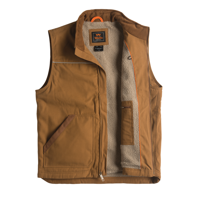 Coleman Sherpa-Lined DWR Duck Work Vest image number 1