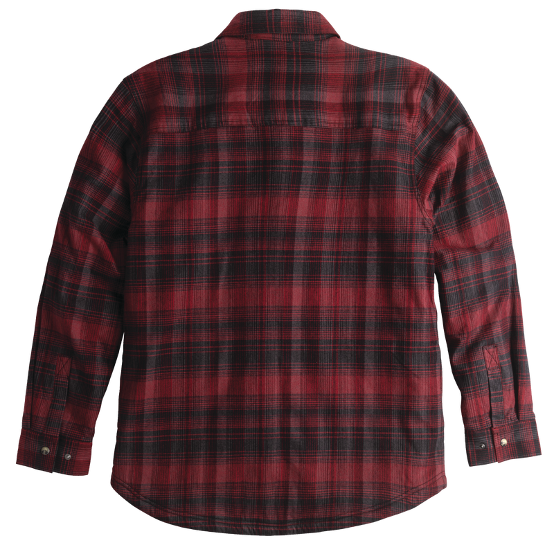 Lone Oak Sherpa-Lined Stretch Flannel Jac-Shirt image number 1