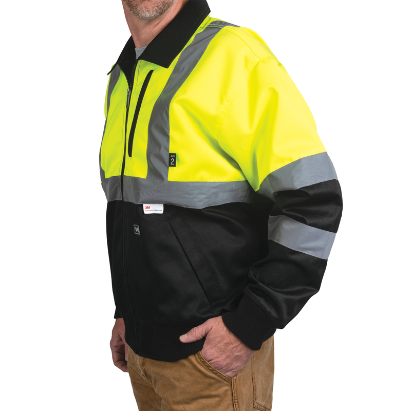 Hi-Vis ANSI II Mesh-Lined Safety Jacket image number 6