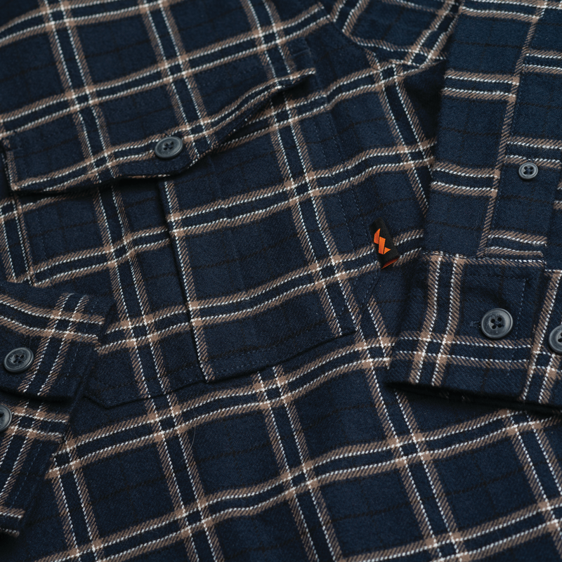 Wagu Heavyweight Brushed Flannel Work Shirt image number 2