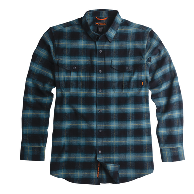 Wagu Heavyweight Brushed Flannel Work Shirt
