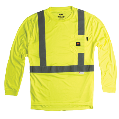 Hi-Vis ANSI II Long Sleeve Safety T-Shirt