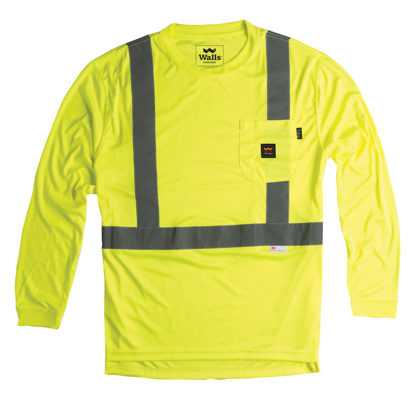 Hi-Vis ANSI II Long Sleeve Safety T-Shirt image number 0