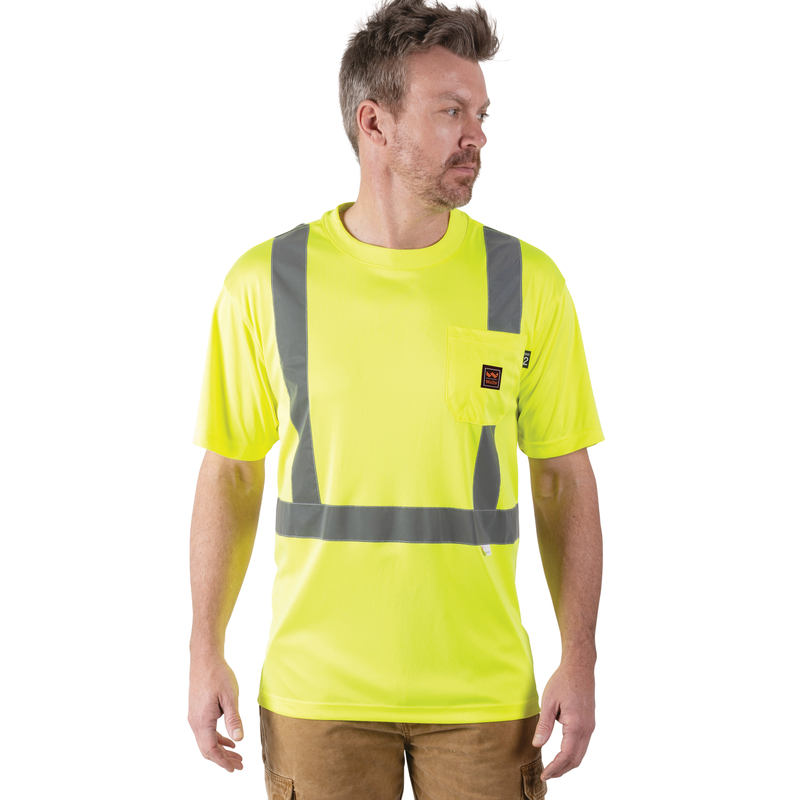 Hi-Vis ANSI II Short Sleeve Safety T-Shirt image number 0