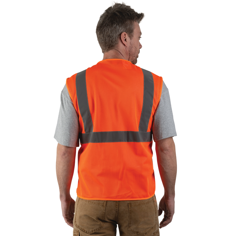 Hi-Vis ANSI II Mesh Safety Vest image number 4