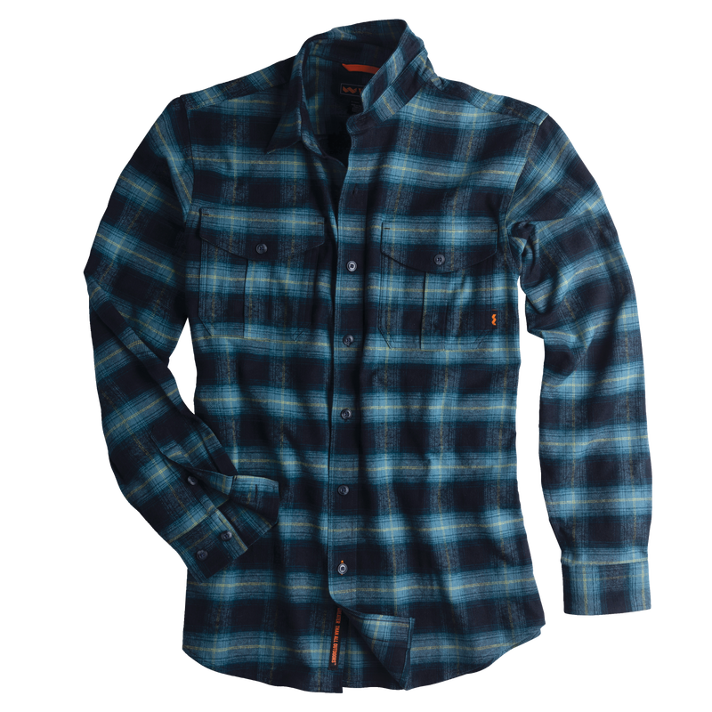 Wagu Heavyweight Brushed Flannel Work Shirt image number 3