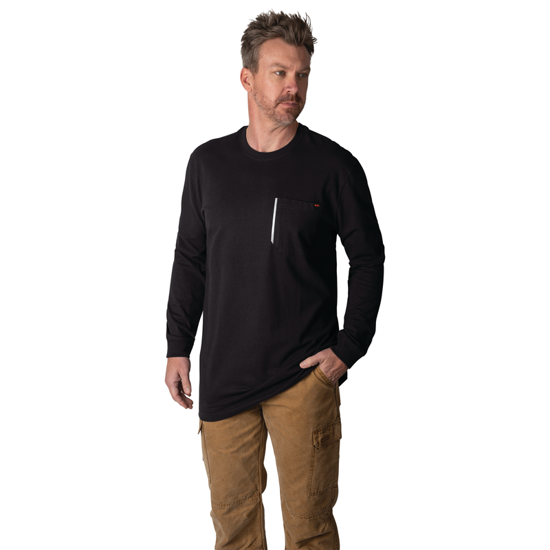 Grit2 Heavyweight Long-Sleeve Cotton Work T-Shirt image number 4