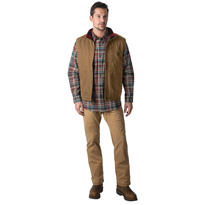Pecos Worn-In Duck Work Vest