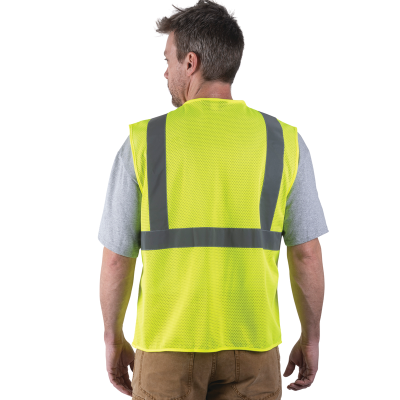 Hi-Vis ANSI II Mesh Safety Vest image number 4