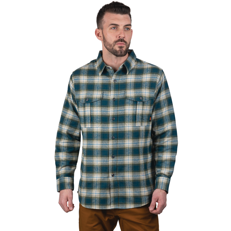 Wagu Heavyweight Brushed Flannel Work Shirt image number 4