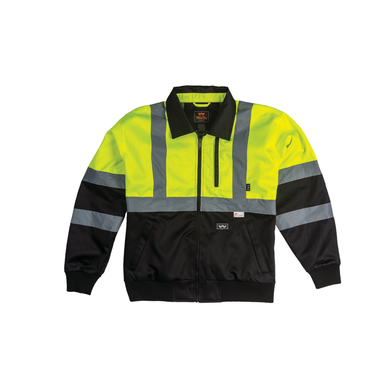 Hi-Vis ANSI II Mesh-Lined Safety Jacket image number 0