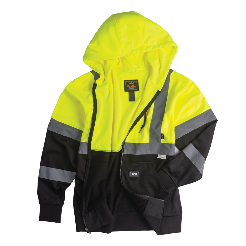 Hi-Vis ANSI II Fleece Safety Hoodie image number 0