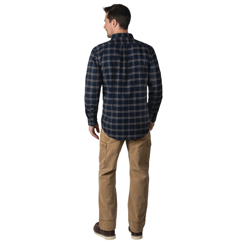 Wagu Heavyweight Brushed Flannel Work Shirt image number 4