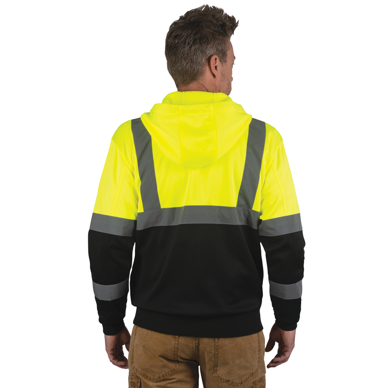 Hi-Vis ANSI II Fleece Safety Hoodie image number 5