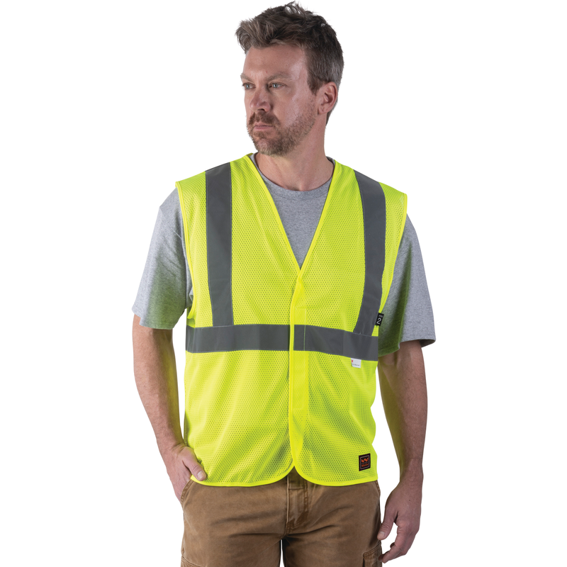 Hi-Vis ANSI II Mesh Safety Vest image number 0