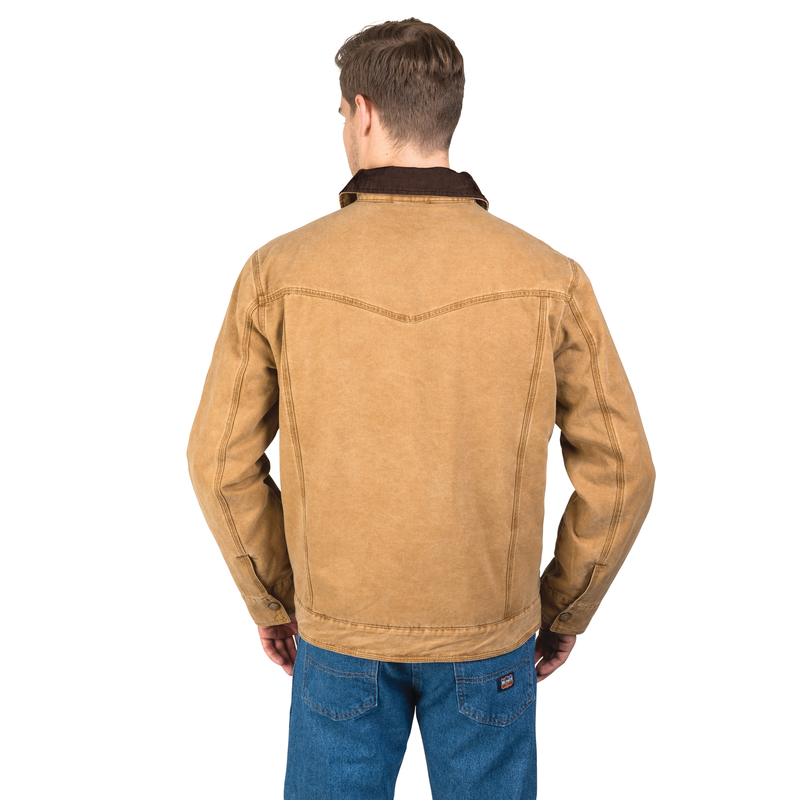 Amarillo Worn-In Duck Work Jacket image number 6