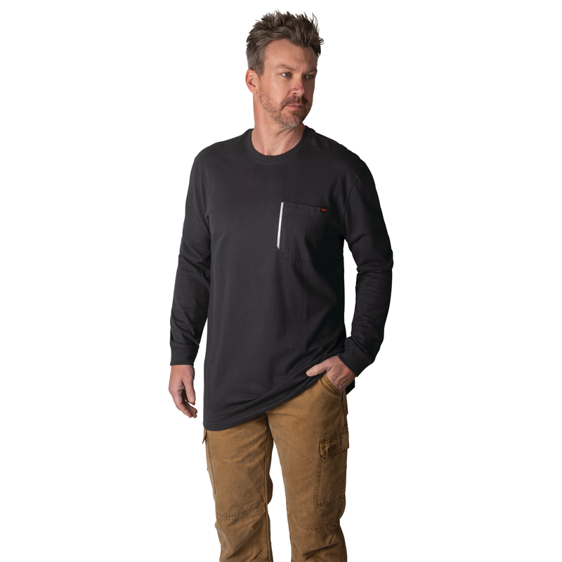 Grit2 Heavyweight Long-Sleeve Cotton Work T-Shirt image number 3