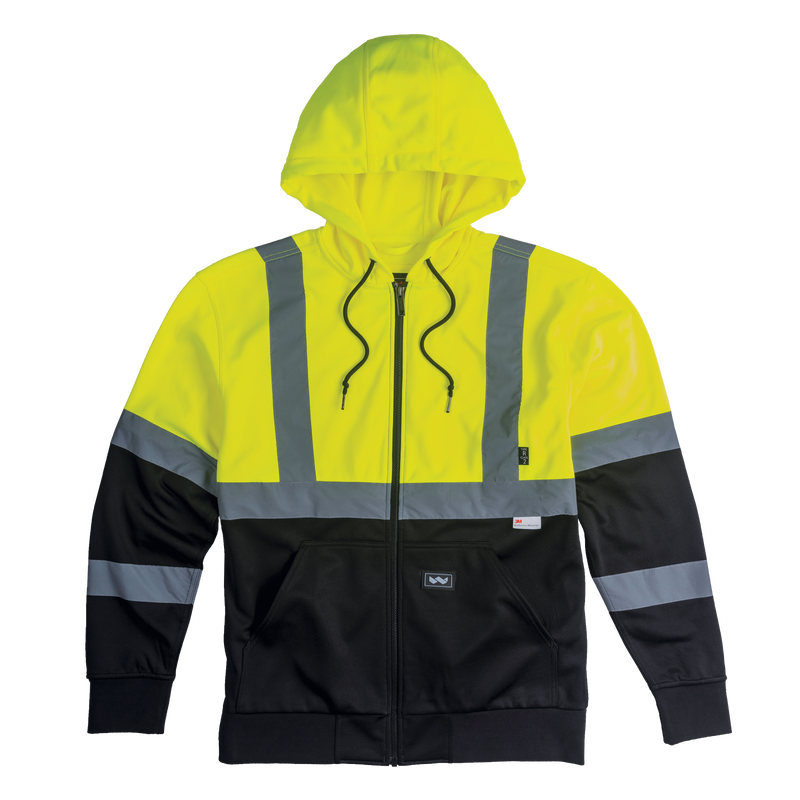 Hi-Vis ANSI II Fleece Safety Hoodie image number 1