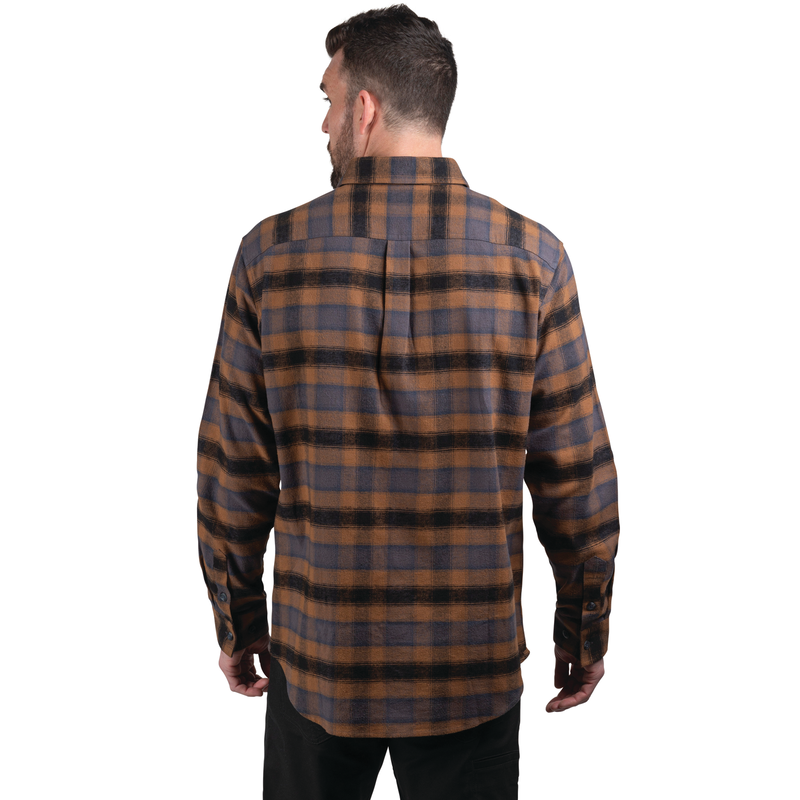 Wagu Heavyweight Brushed Flannel Work Shirt image number 3