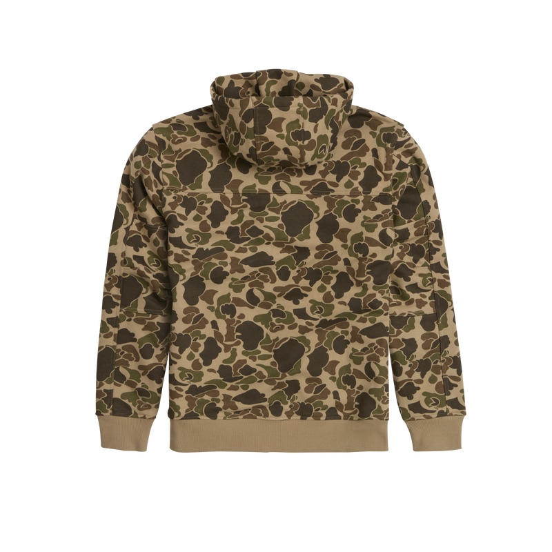3lb Heavyweight Full Zip DWR Fleece Hoodie Walls