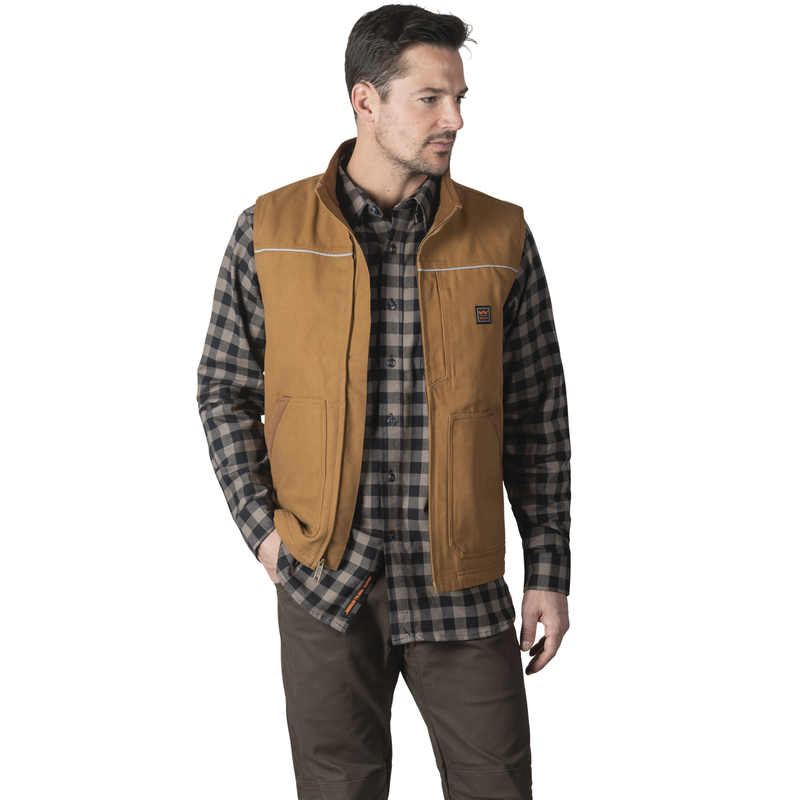 Coleman Sherpa-Lined DWR Duck Work Vest image number 4