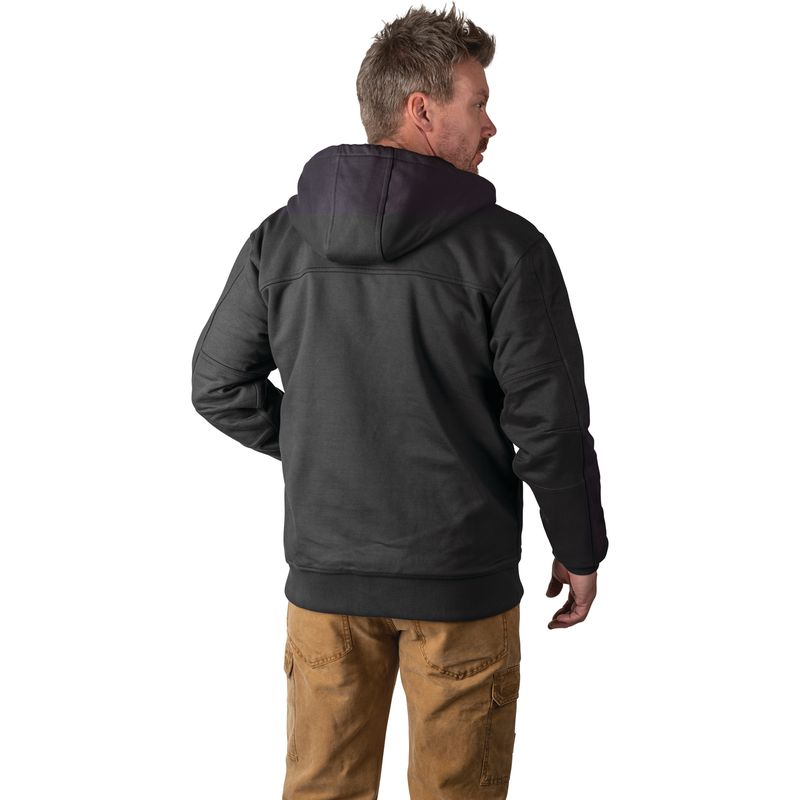 3lb Heavyweight Full Zip DWR Fleece Hoodie image number 6