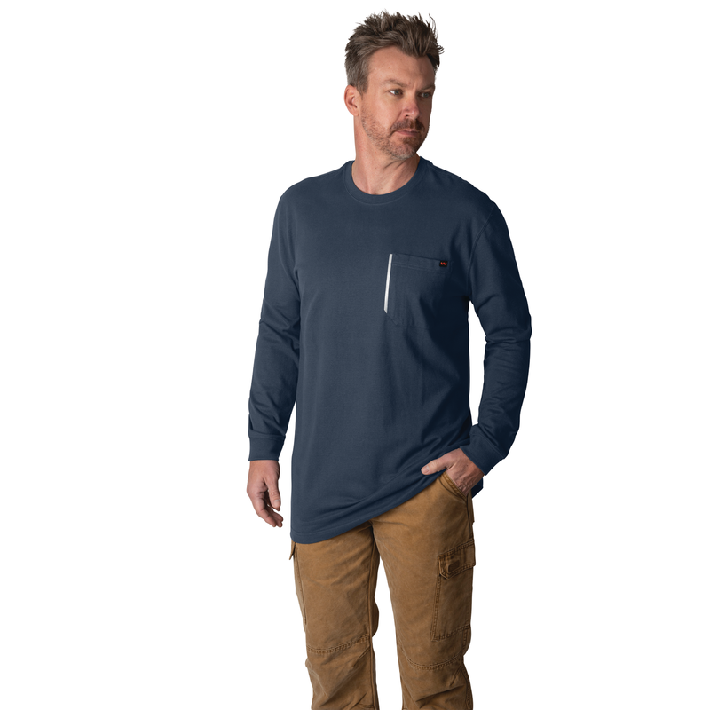Grit2 Heavyweight Long-Sleeve Cotton Work T-Shirt image number 3