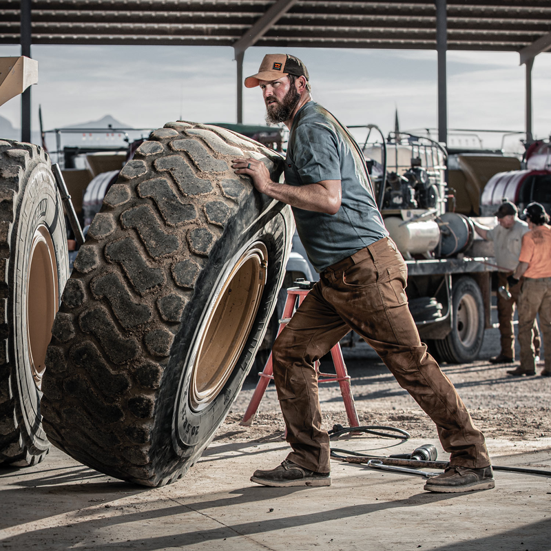 Ditchdigger All-Season Twill Double-Knee Work Pants image number 1