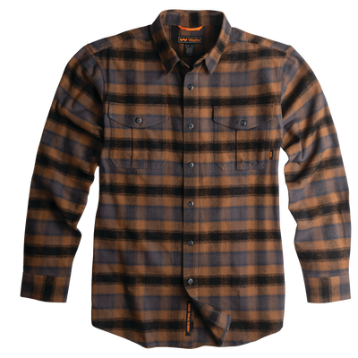 Wagu Heavyweight Brushed Flannel Work Shirt